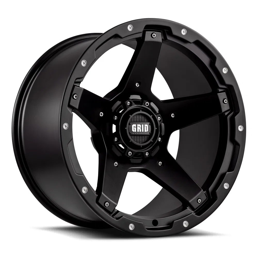GD0420090655B1810 – GRID WHEELS Wheel, 20 Inch Diameter x 9 Inch Width 6 x 139.7 Millimeter/ 6 x 5.50 Inch Bolt Patte...